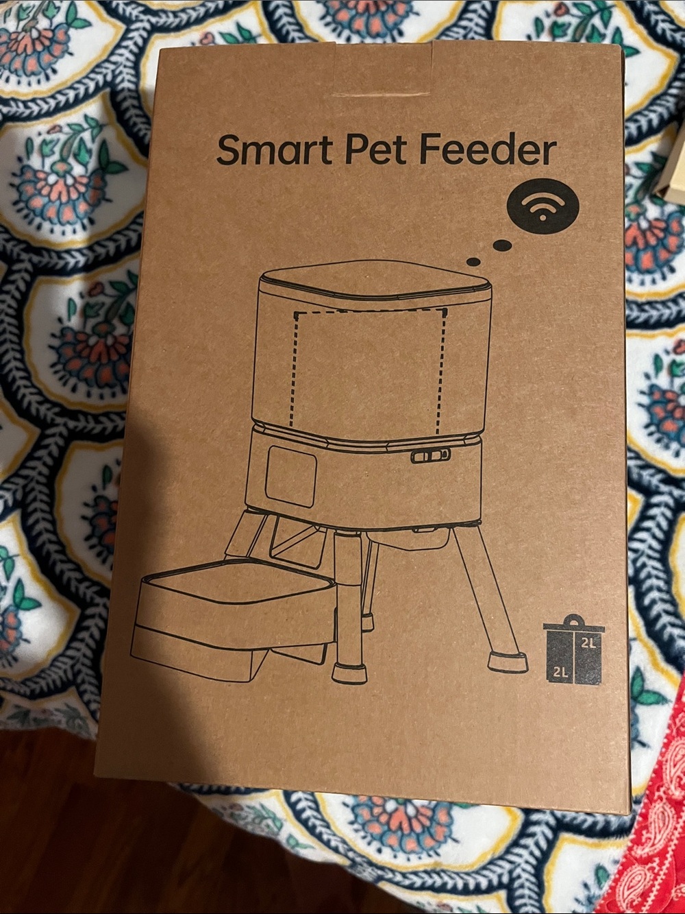 Smart Pet Feeder - Brown Automatic Feeder